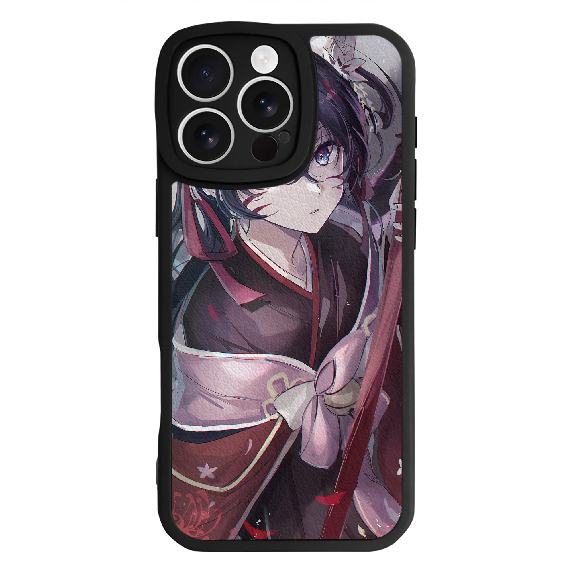 （画像用） 文豪ストレイドッグス Bungo Stray Dogs 【iPhone 16シリーズ対応】シリコンスマホケース（レザー調） 材質：シリコン